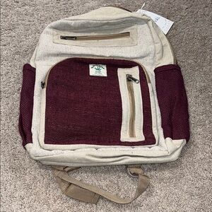 THE COLLECTION ROYAL handcrafted backpack in brown NWT